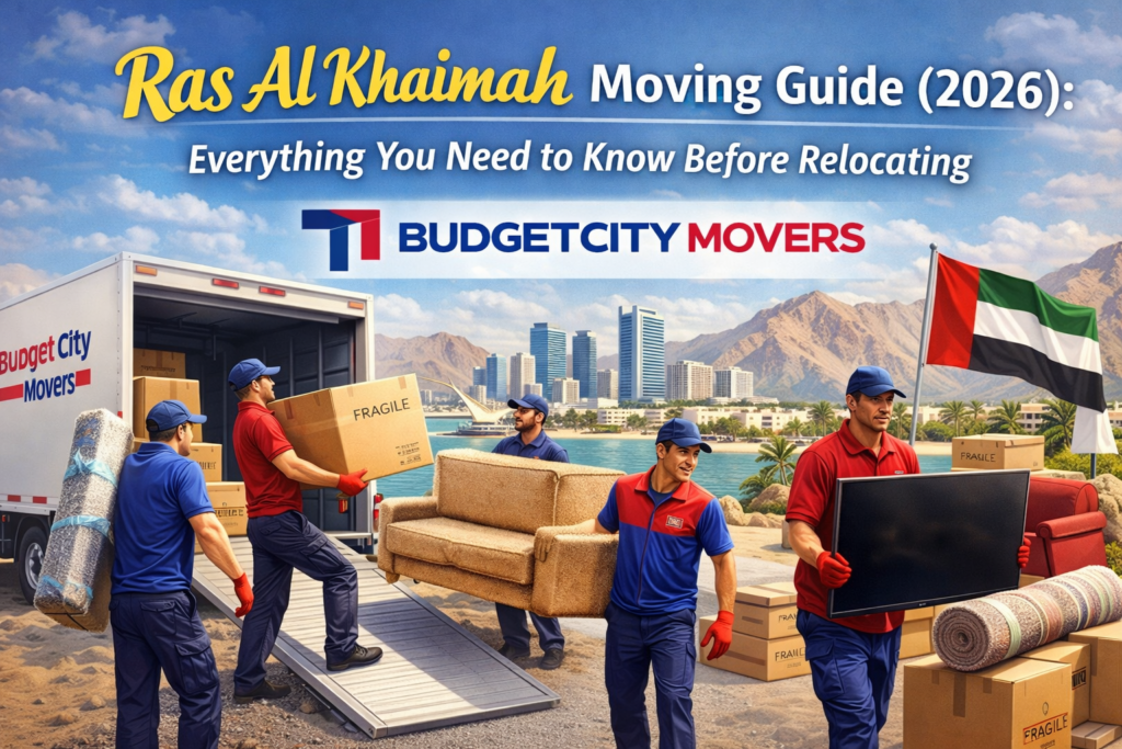 Movers and packers in Ras Al Khaimah providing professional packing and relocation services for homes and offices in 2026