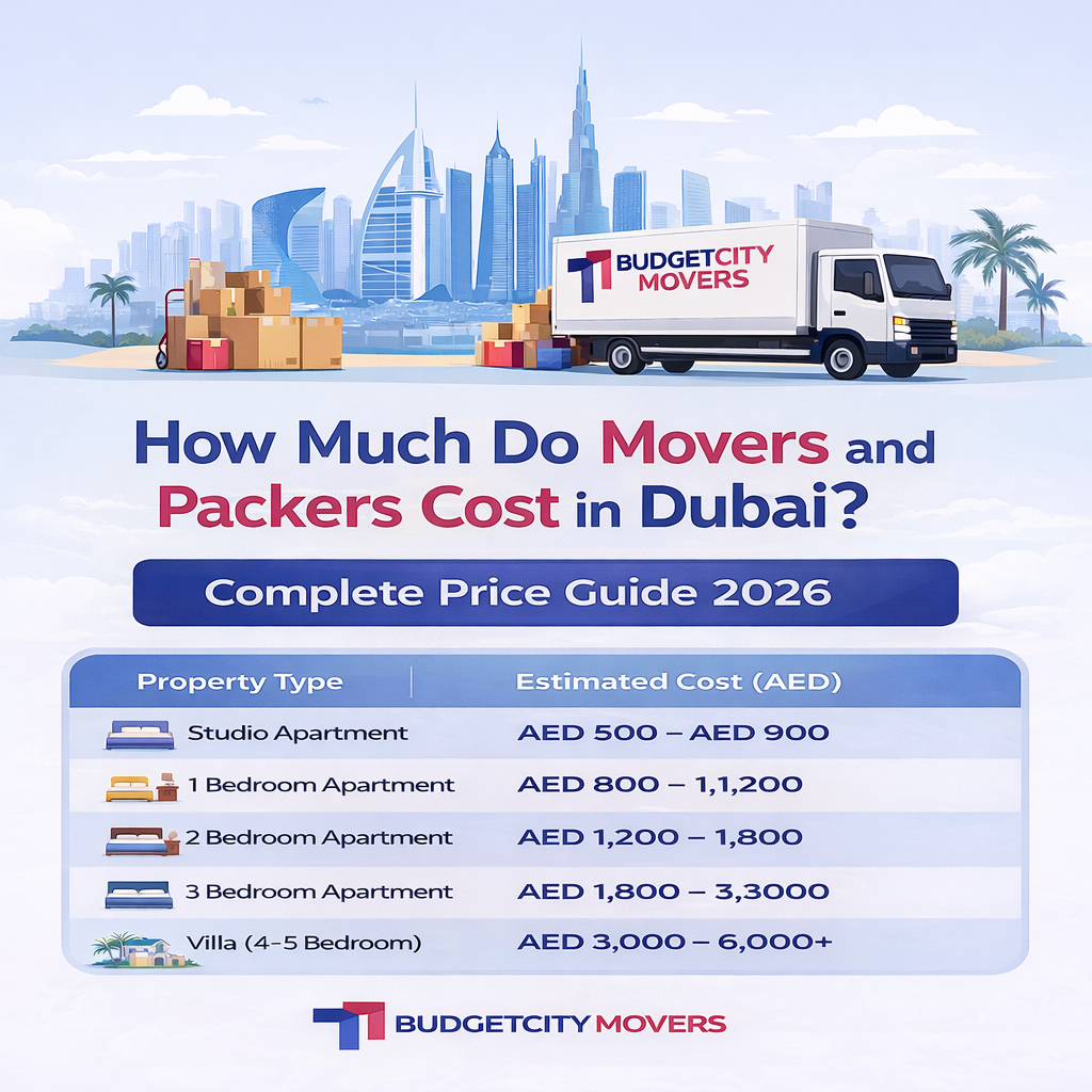 How Much Do Best Movers and Packers Cost in Dubai for Apartments and Villas