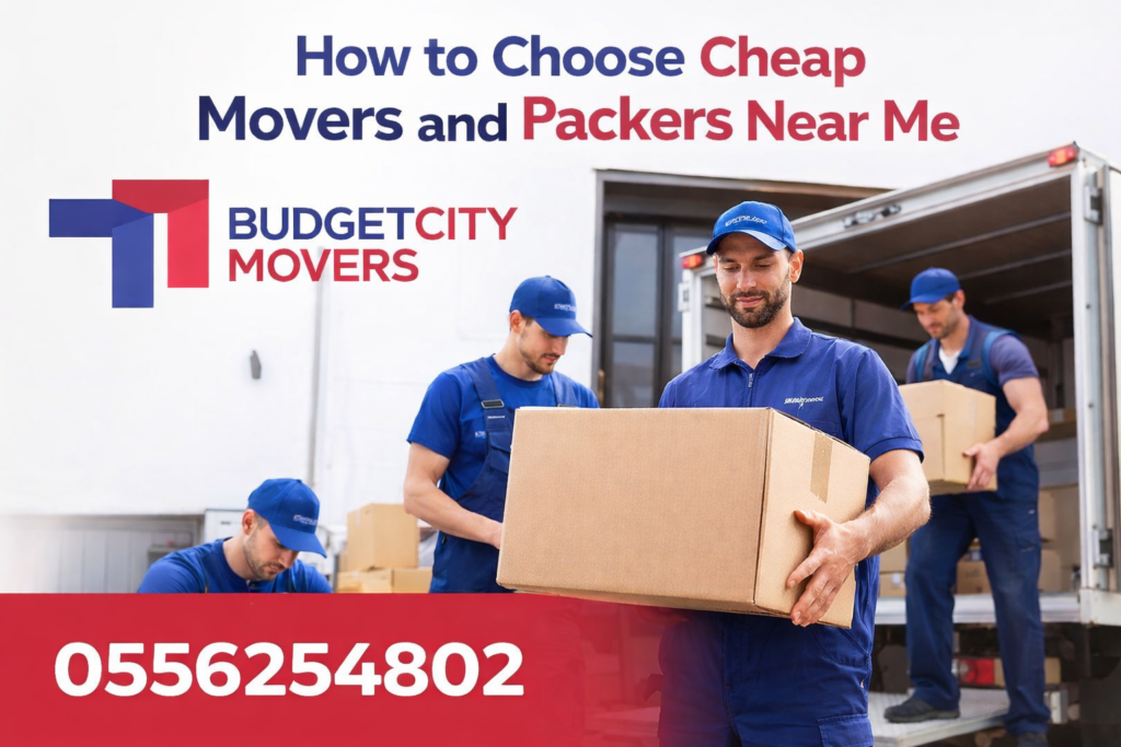 BudgetCity Movers professional packing and moving team with affordable movers and packers services near me
