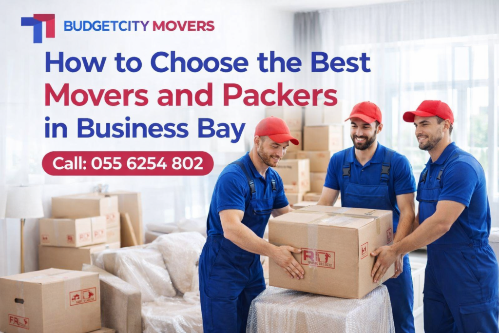 Business Bay Dubai moving company providing professional packing and relocation services