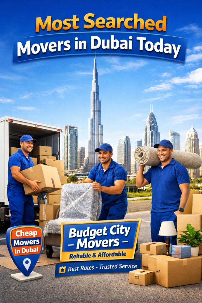 Most Searched Movers in Dubai Today