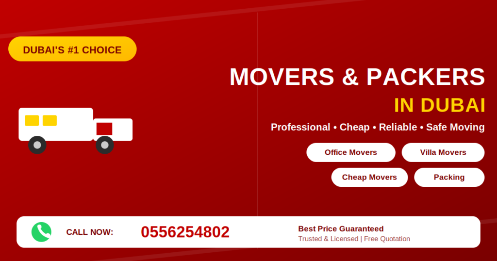 How to Get the Finest Deal from Movers and Packers in Dubai